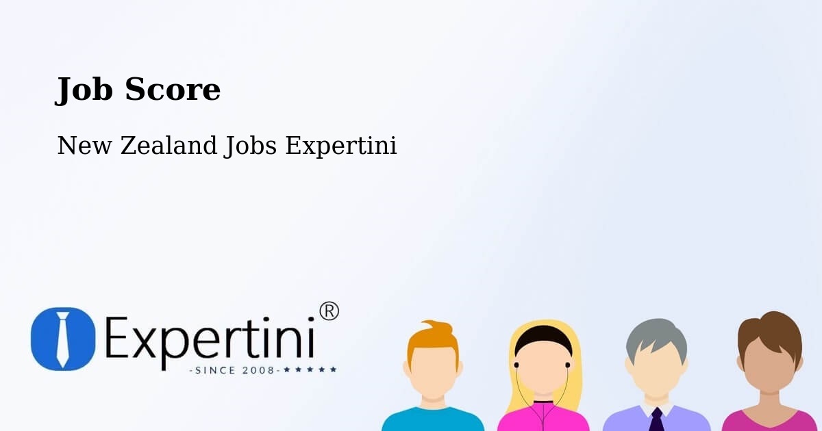 Job Score - New Zealand Jobs Expertini